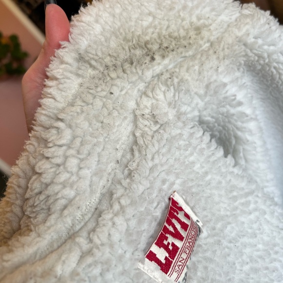 Levi’s Vintage Acid Wash Sherpa Jean Jacket - Picture 7 of 8